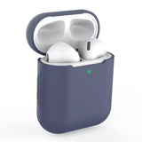 Siliconen Hoesje voor Airpods 1/2 - Donker Blauw