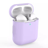 Siliconen Hoesje voor Airpods 1/2 - Paars