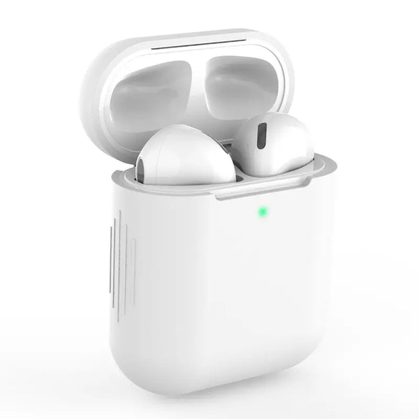 Siliconen Hoesje voor Airpods 1/2 - Wit