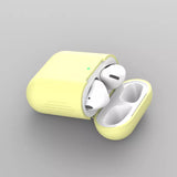 Siliconen Hoesje voor Airpods 1/2 - Geel