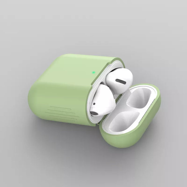 Siliconen Hoesje voor Airpods 1/2 - Groen