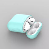 Siliconen Hoesje voor Airpods 1/2 - Licht Blauw