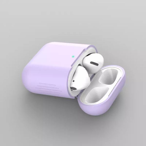 Siliconen Hoesje voor Airpods 1/2 - Paars