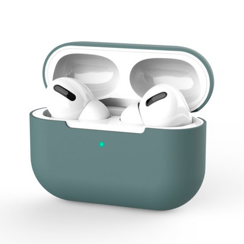 Siliconen Hoesje voor Airpods Pro - Petrol Groen