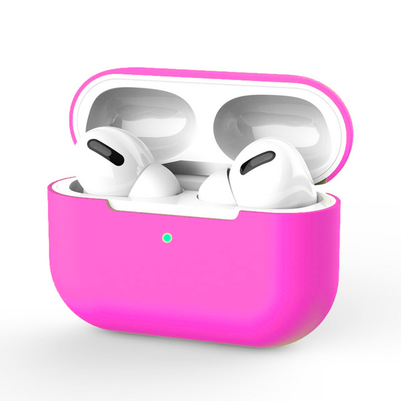 Siliconen Hoesje voor Airpods Pro - Fel Roze