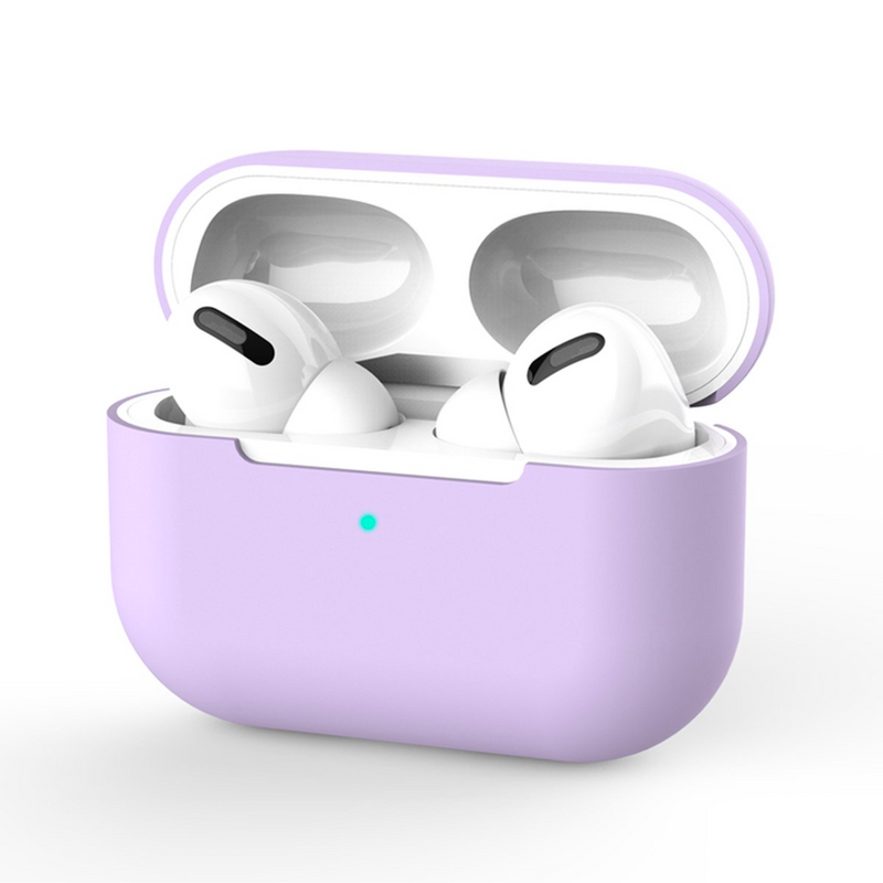 Siliconen Hoesje voor Airpods Pro - Paars