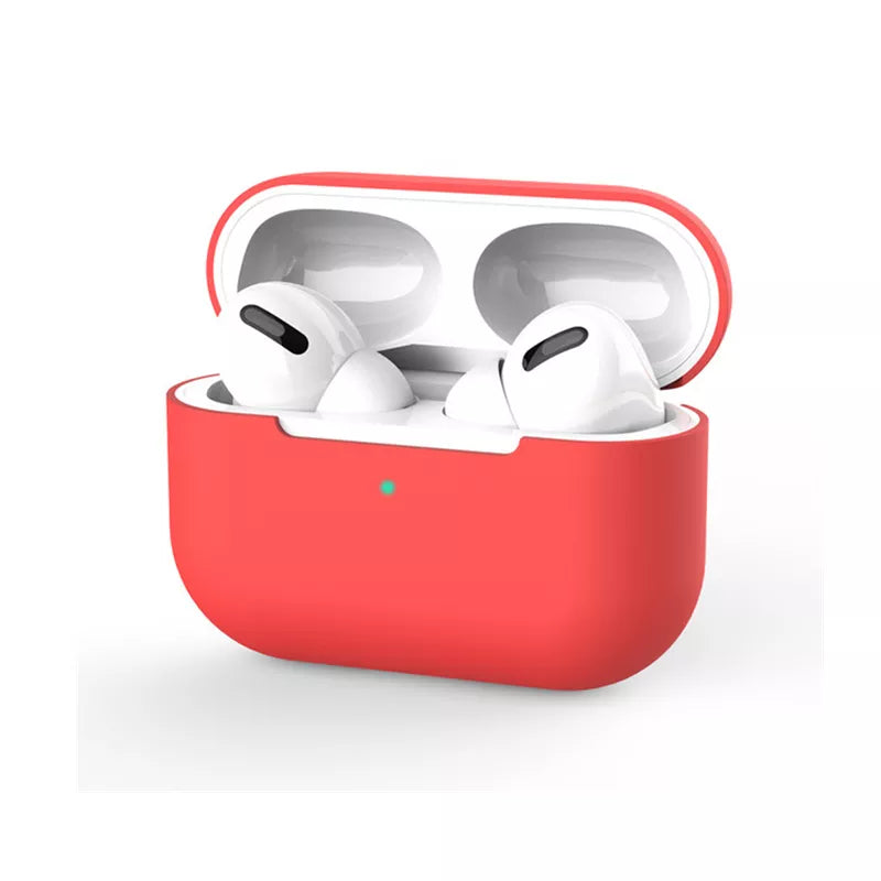 Siliconen Hoesje voor Airpods Pro - Rood